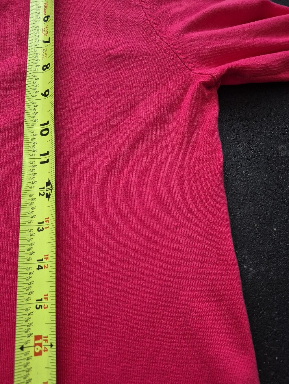 Ellen Tracy Women's Fuschia Cardigan SIZE S - Picture 9 of 10